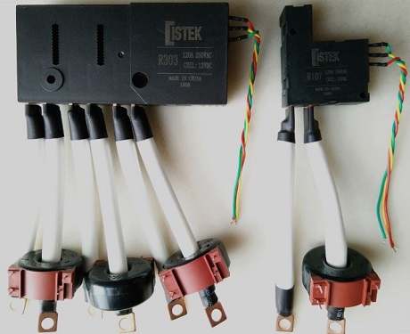 Customised ISTEK Power Relay with Copper Wire Cable and CT Assemblies