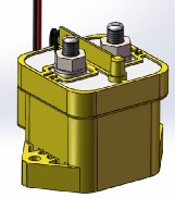 High voltage electrical contactor for DC Motor Control and EV Battery Charger