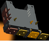 Two Phase DPST Latching Relay 100A-120A